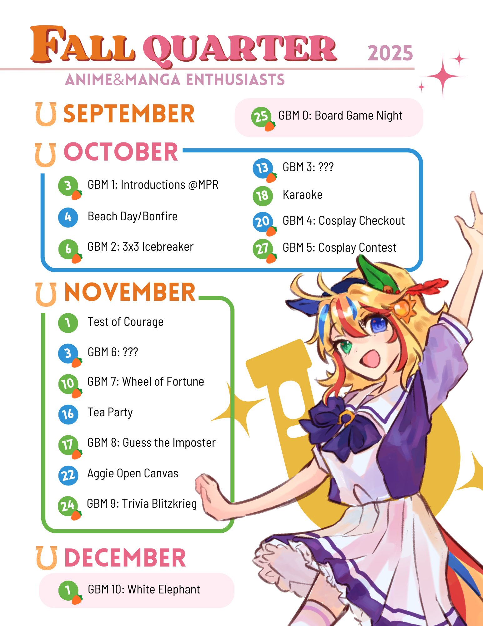 quarterly calendar